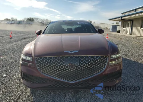 2022 Genesis G80 Sport Prestige из США, поврежденный, VIN KMTGB4SD0NU113528